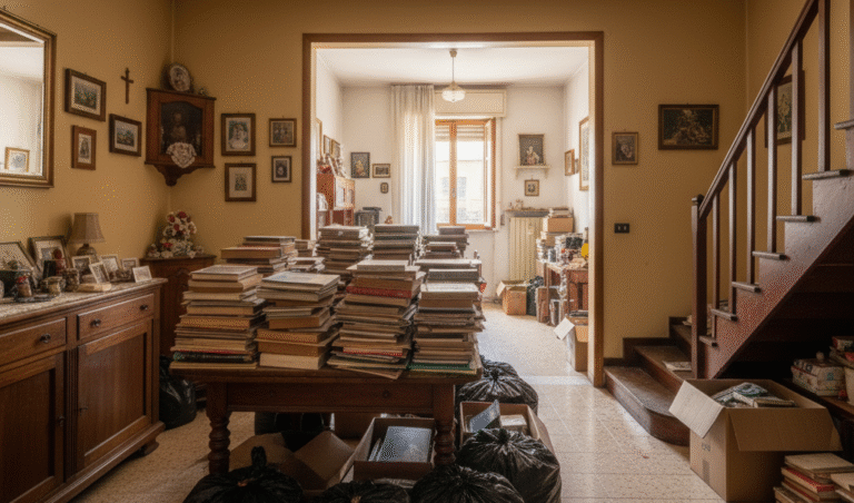 sgombero casa vecchia Azzano Mella