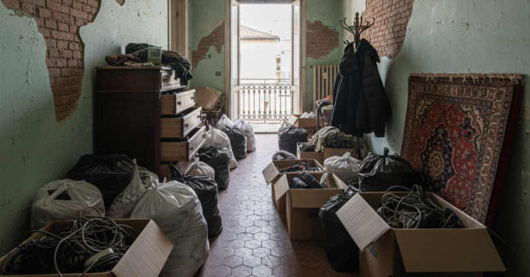 sgombero casa vecchia Bienno