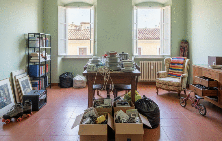 sgombero casa vecchia Bione